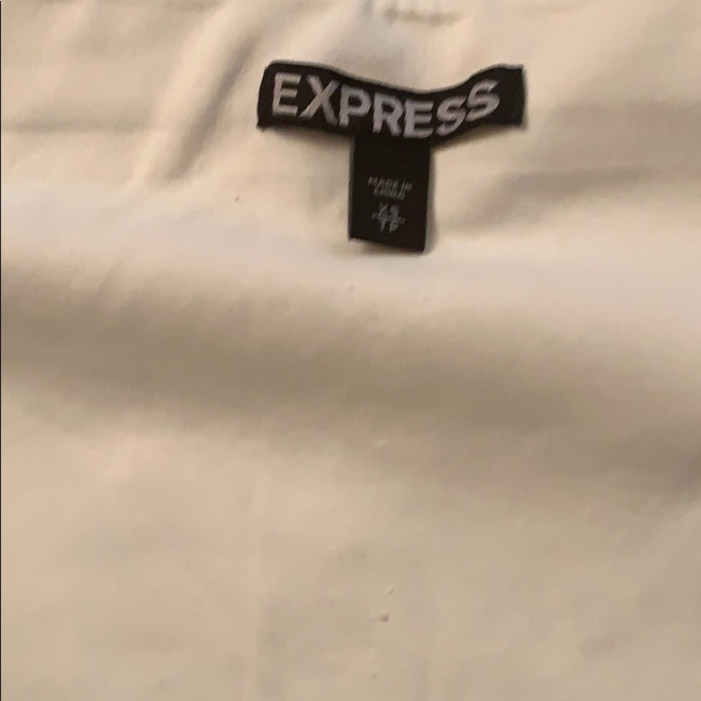 Express High Waisted Sequin Mini Skirt - Picture 2 of 3